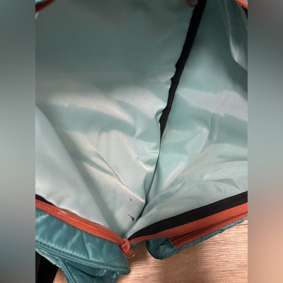 Kavu Teal Quilted Bag with Rust Accents - Picture 7 of 8